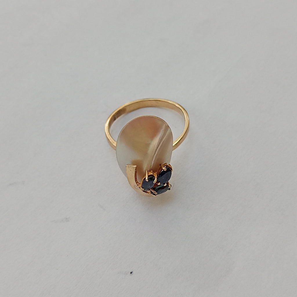 ANILLO ORO 10 K 3.7 GRMS (SEMINUEVO)