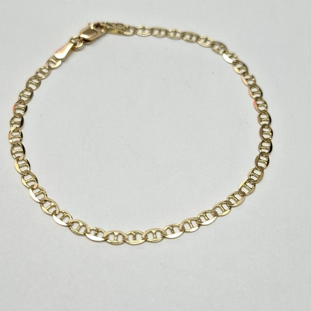 PULSERA GUCHI 14K 18 CM 2 GR (NUEVO)