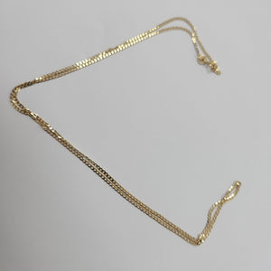 CADENAS BARBADA AMARILLA ORO 14K 2.1 (NUEVO)