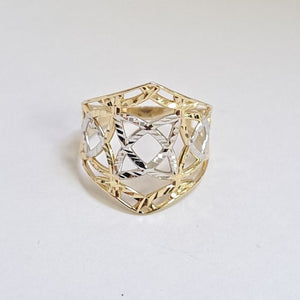 ANILLOS CON ESTRELLA CELTA 14K TALLA 6.5 2.1 GR (NUEVO)