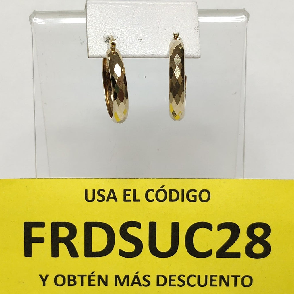 ARRACADAS PAR ORO 10 K 1,60 GRMS (SEMINUEVO)