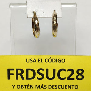 ARRACADAS PAR ORO 10 K 1,60 GRMS (SEMINUEVO)