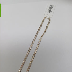 CADENA BARBADA PLATA .925 50 CM 6.32 GR (NUEVO)