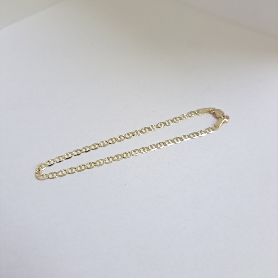 PULSERA GUCHI 14K 18 CM 2 GR (NUEVO)