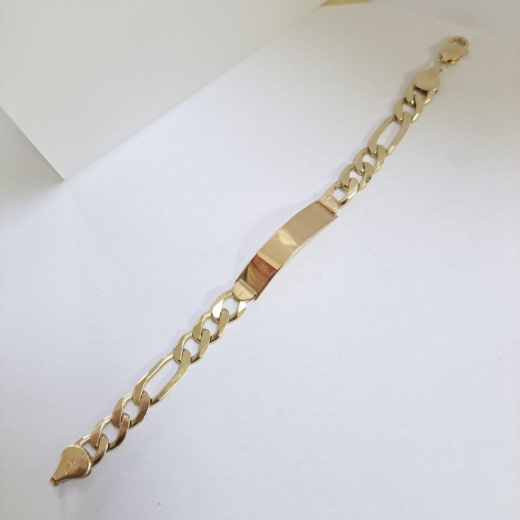 PULSERA ESCLAVA 3X1 14K 21 CM 28.8 GR (NUEVO)