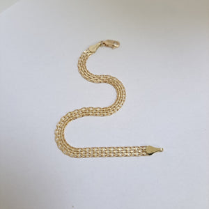 PULSERA ESPECIAL 10K 18 CM 3.9 GR (NUEVO)