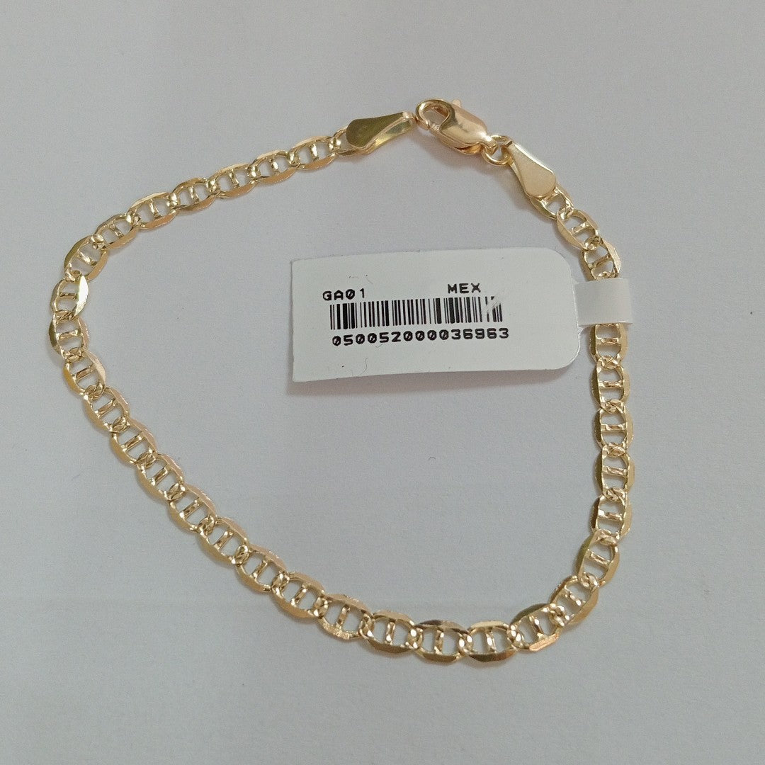 PULSERA GUCHI 14K 18 CM 3.3 GR (NUEVO)