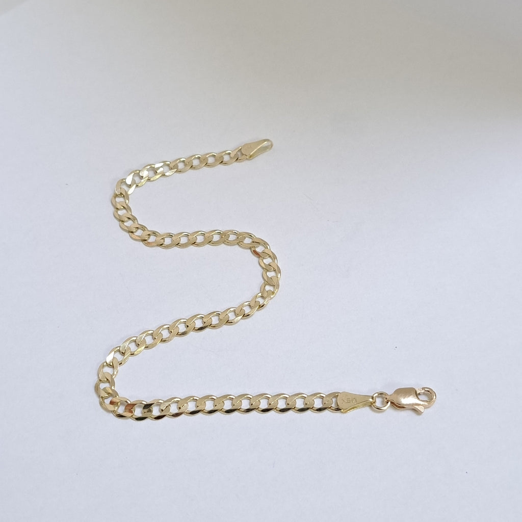 PULSERA BARBADA 14K 21 CM 5.1 GR (NUEVO)