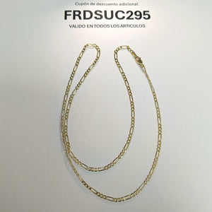 CADENA 3X1 14K 50 CM 4.6 GR (NUEVO)