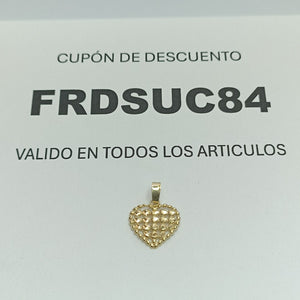 DIJE FIG CORAZON 14K 0.8 GR (NUEVO)