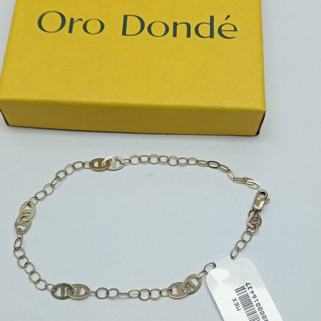 PULSERA ESPECIAL 14K 21 CM 1.9 GR (NUEVO)