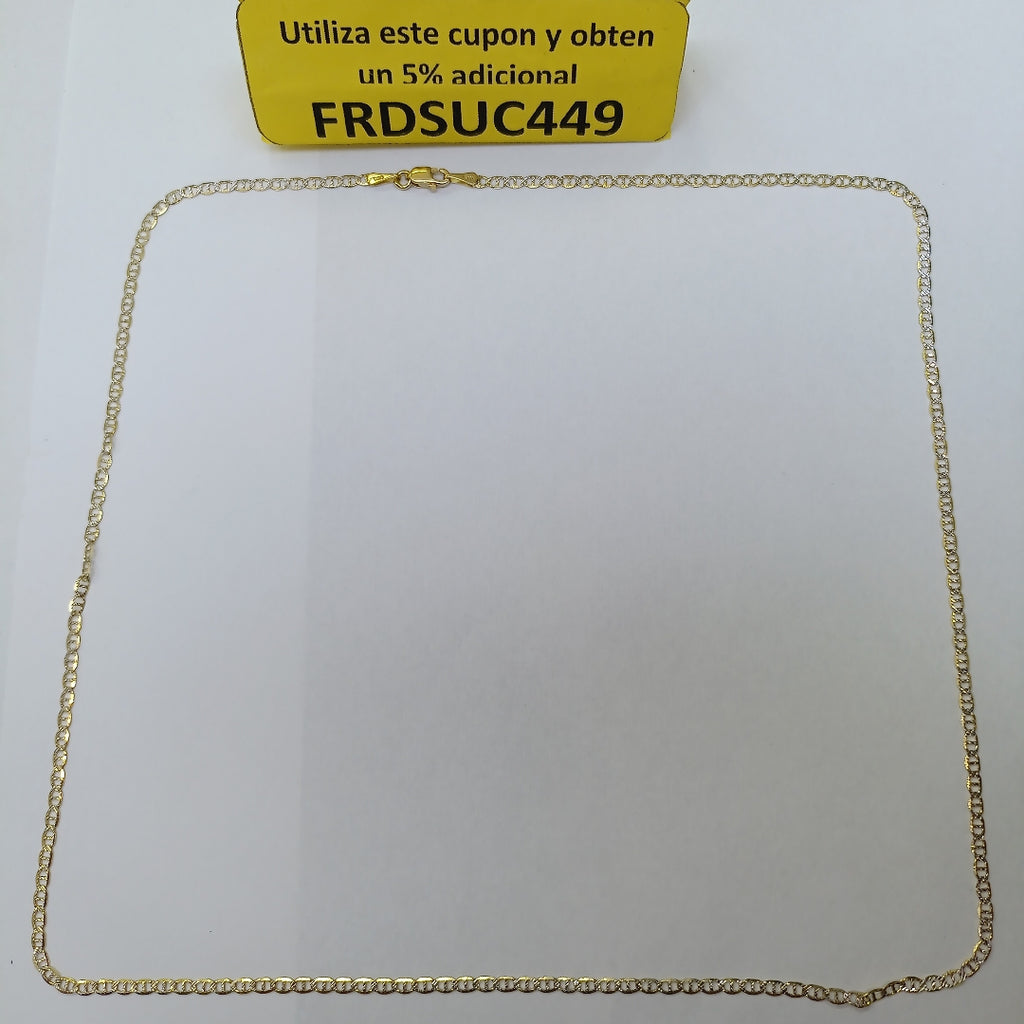 CADENA MARINERO 10K 55 CM 2.8 GR (NUEVO)