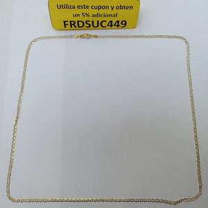 CADENA MARINERO 10K 55 CM 2.8 GR (NUEVO)