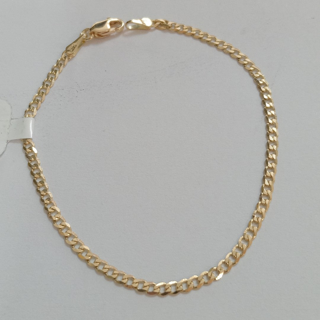 PULSERA BARBADA 14K 18 CM 2 GR (NUEVO)