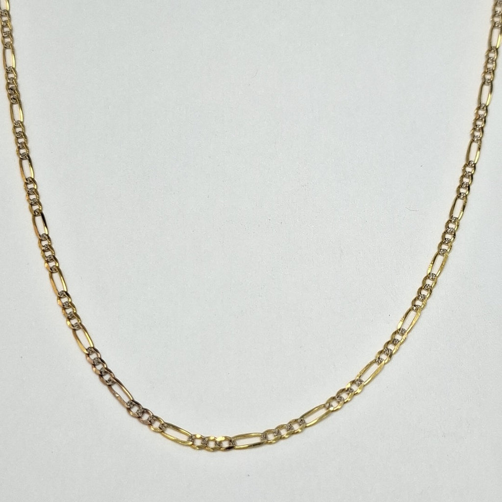 CADENA 3X1 DIAMANTADA 14K 60 CM 4.9 GR (NUEVO)