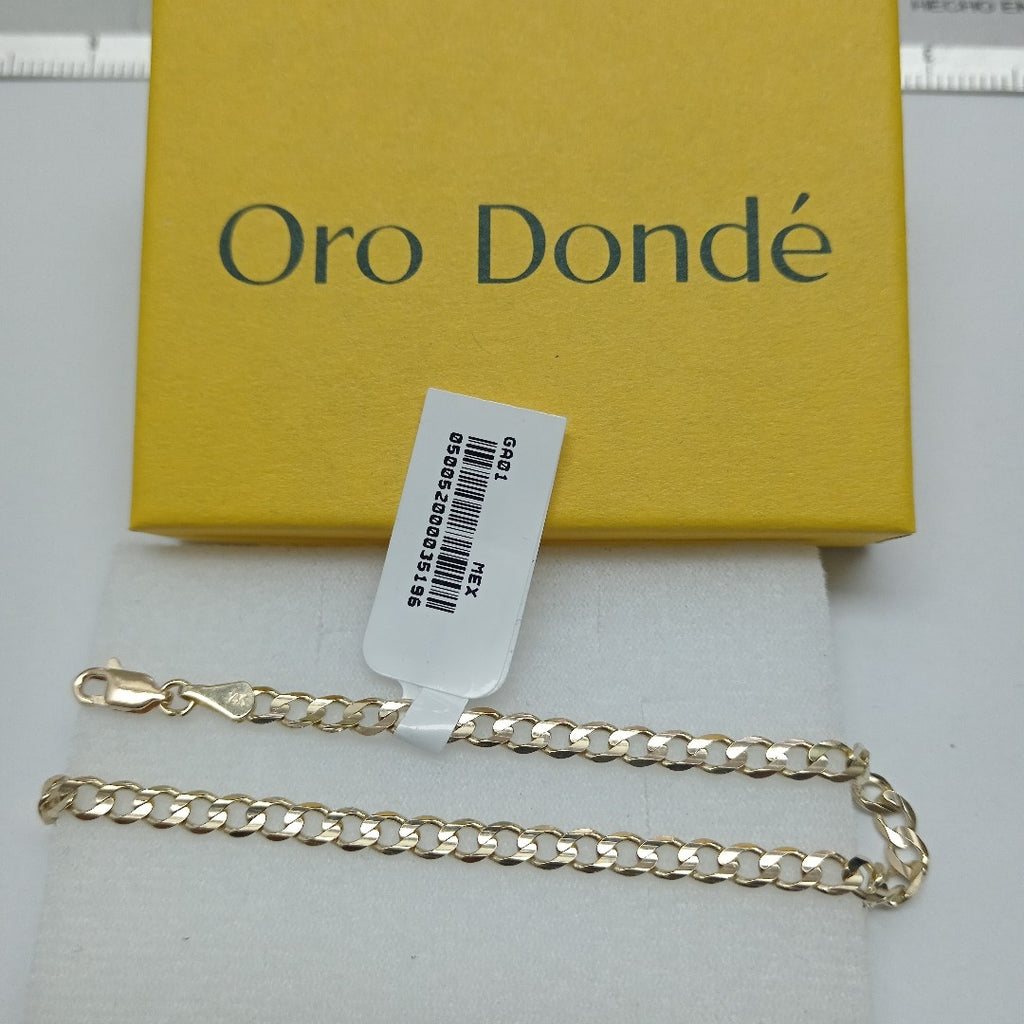 PULSERA BARBADA 14K 21 CM 5.1 GR (NUEVO)