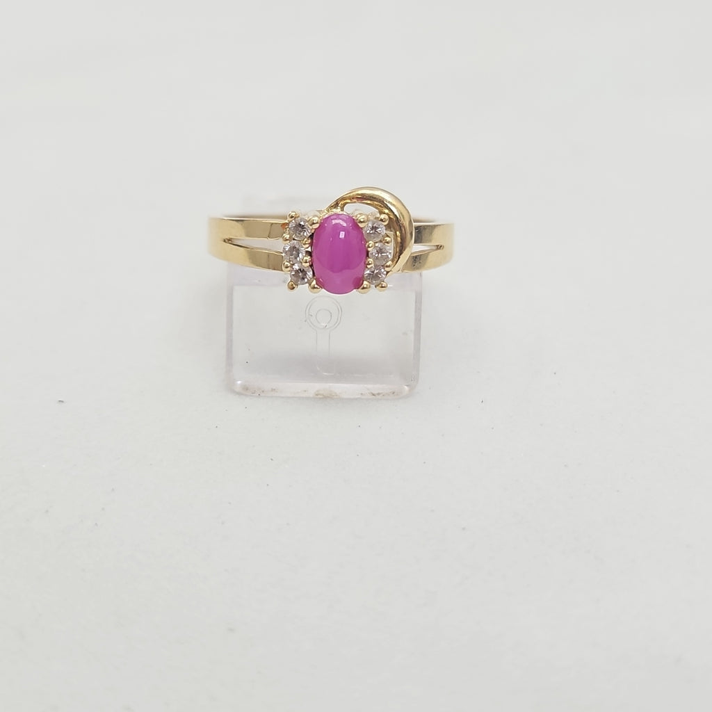 ANILLO ORO 14 K 3.2 GRMS (SEMINUEVO)