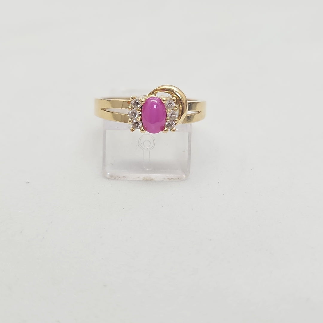 ANILLO ORO 14 K 3.2 GRMS (SEMINUEVO)