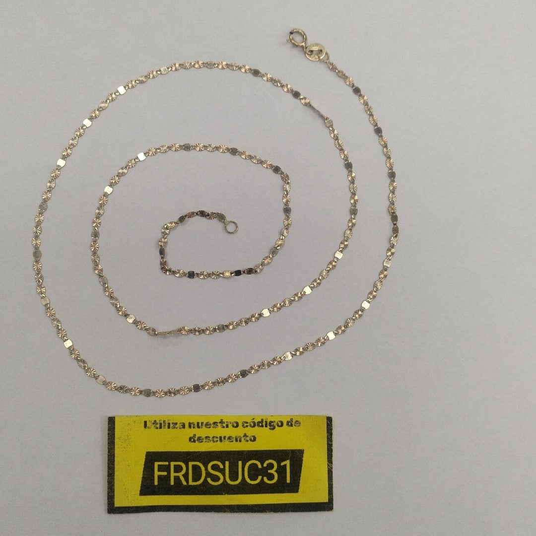 CADENA ORO 14 K 1.5 GRMS (SEMINUEVO)