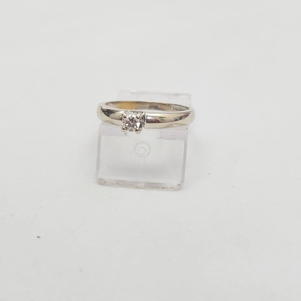 ANILLITO ORO, ORO BLANCO 14 K 2.1 GRMS (SEMINUEVO)