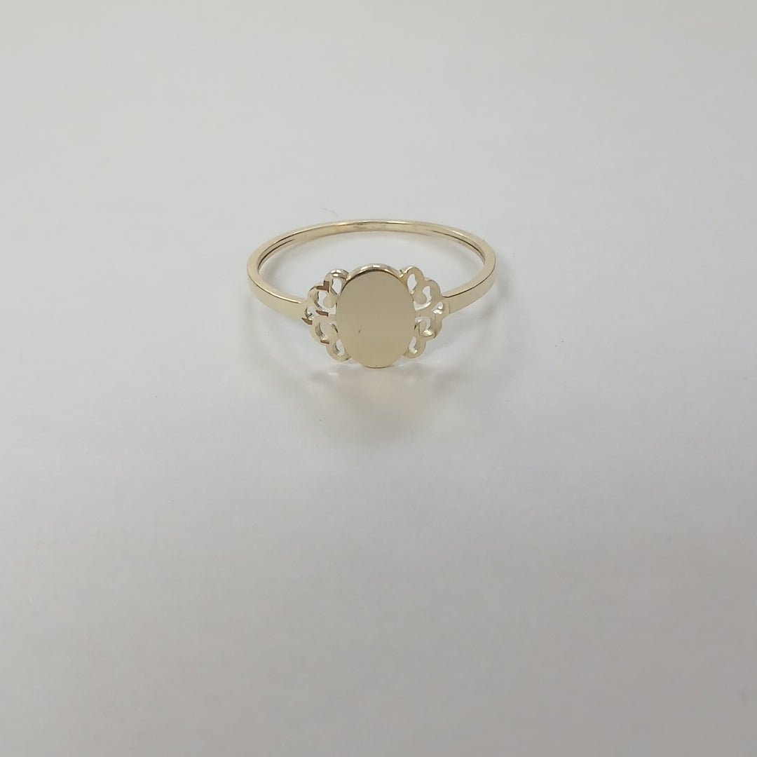 ANILLOS ANILLITO 10K TALLA 9 1 GR (NUEVO)