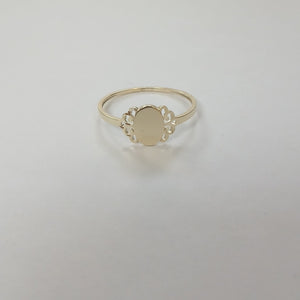 ANILLOS ANILLITO 10K TALLA 9 1 GR (NUEVO)
