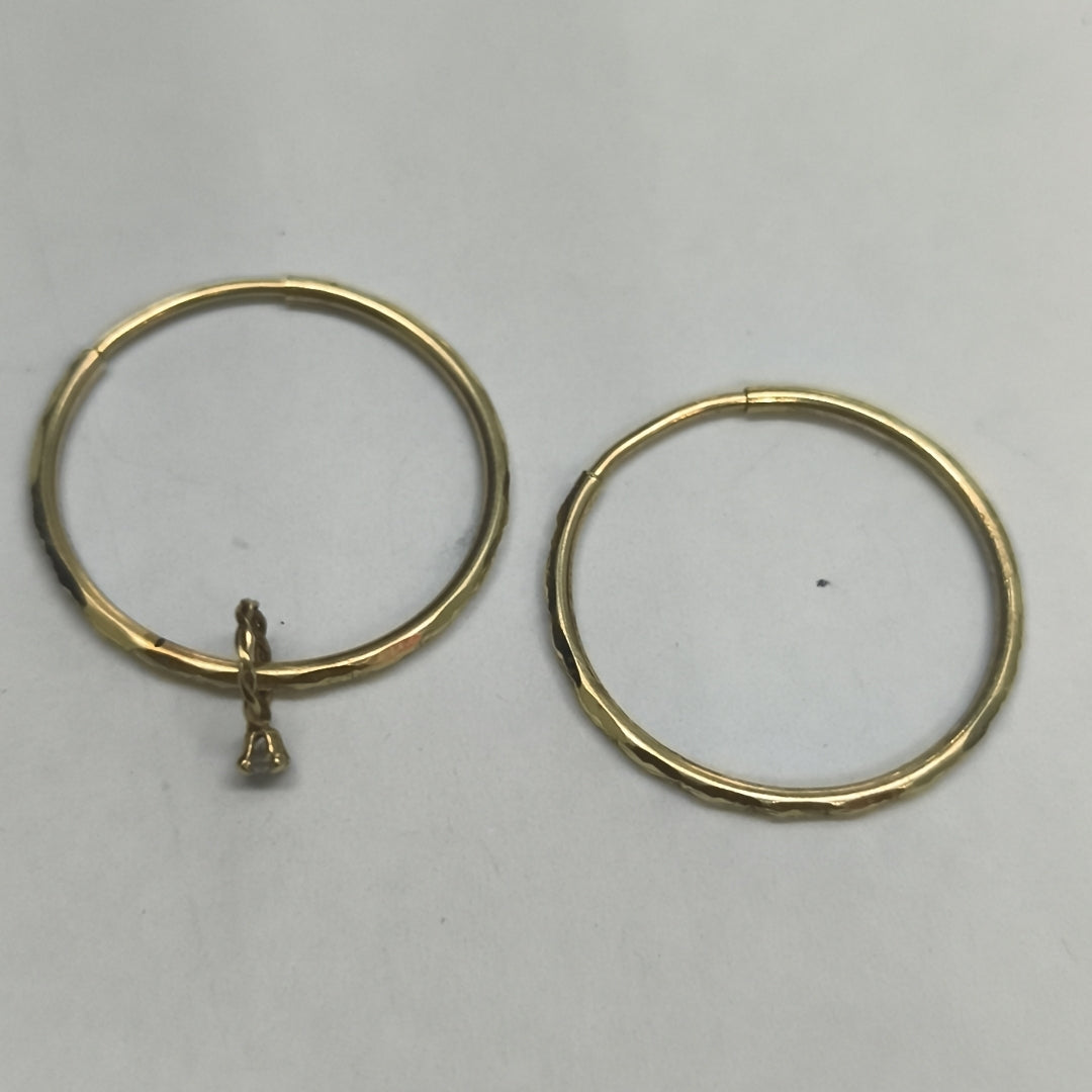 ARRACADAS PAR ORO 10 K 1.1 GRMS (SEMINUEVO)