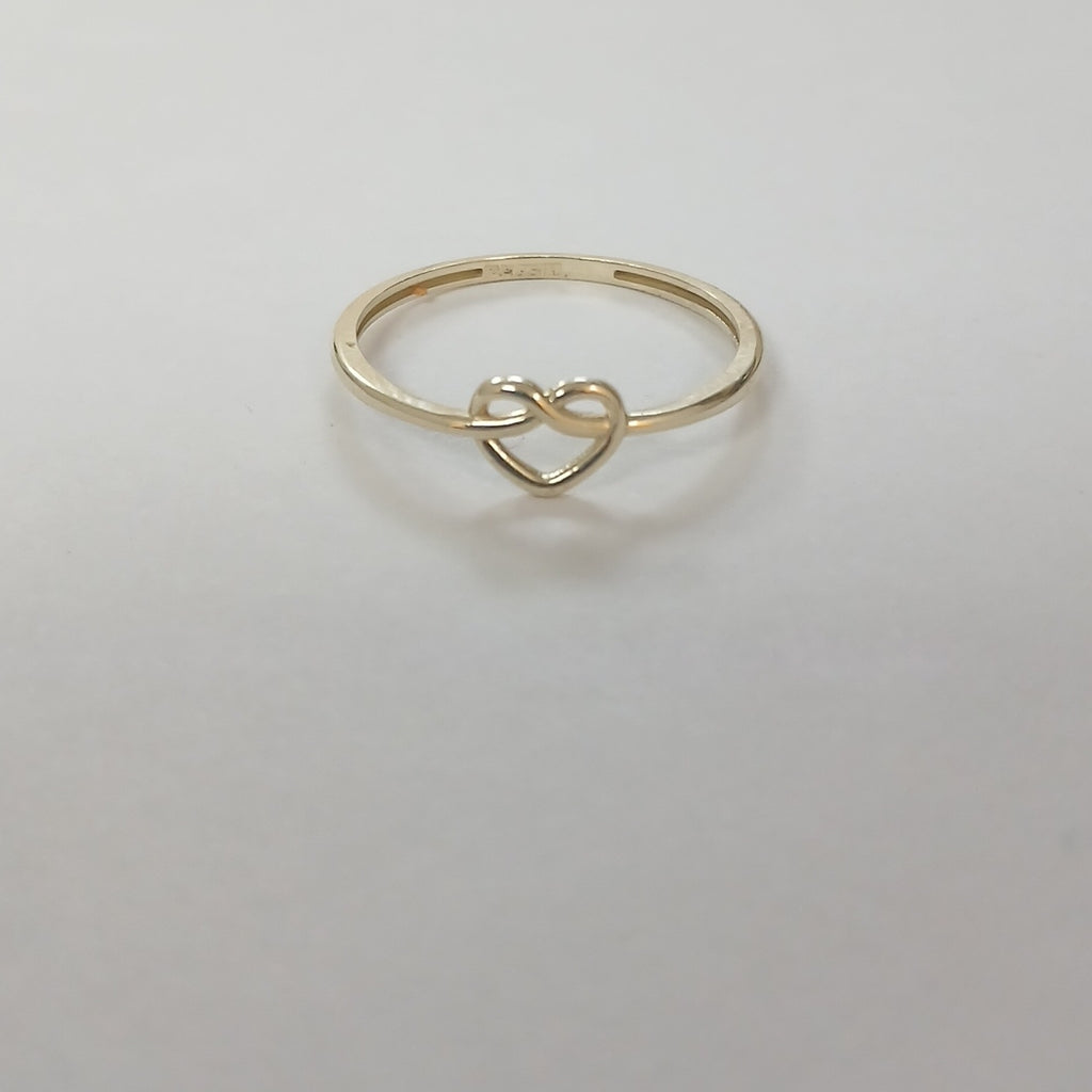 ANILLOS ANILLITO FIG CORAZON 10K TALLA 7 0.8 GR (NUEVO)