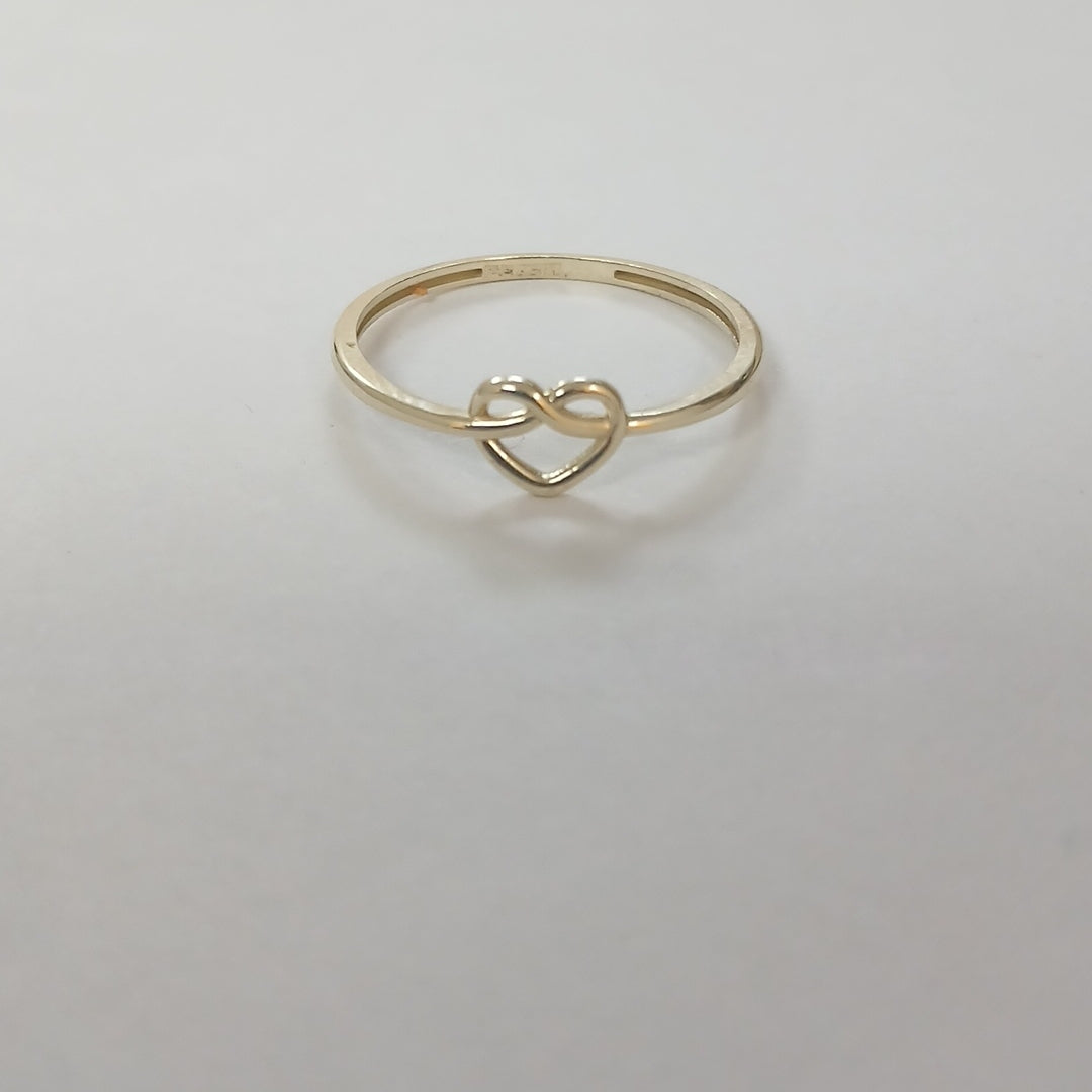 ANILLOS ANILLITO FIG CORAZON 10K TALLA 7 0.8 GR (NUEVO)