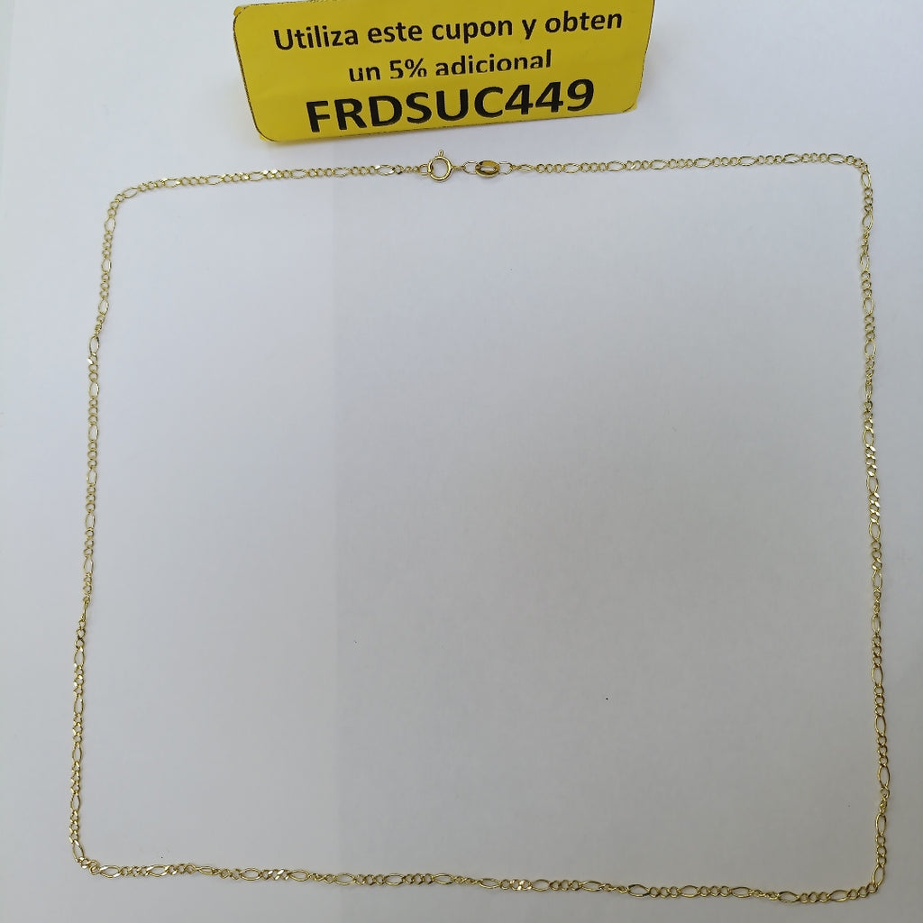 CADENA 3X1 10K 55 CM 2.2 GR (NUEVO)
