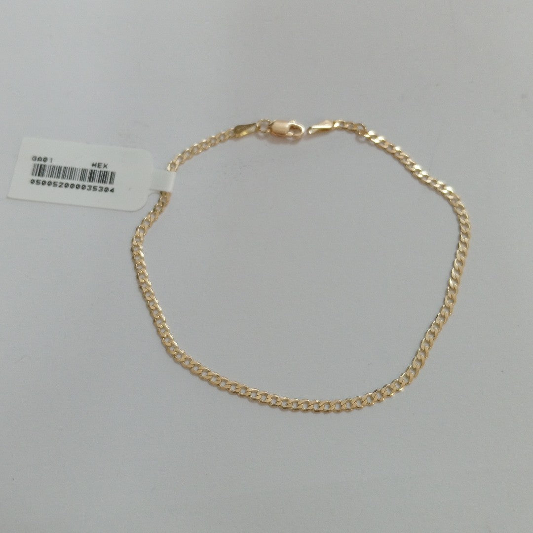 PULSERA BARBADA 14K 21 CM 2.3 GR (NUEVO)