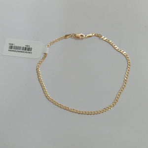 PULSERA BARBADA 14K 21 CM 2.3 GR (NUEVO)