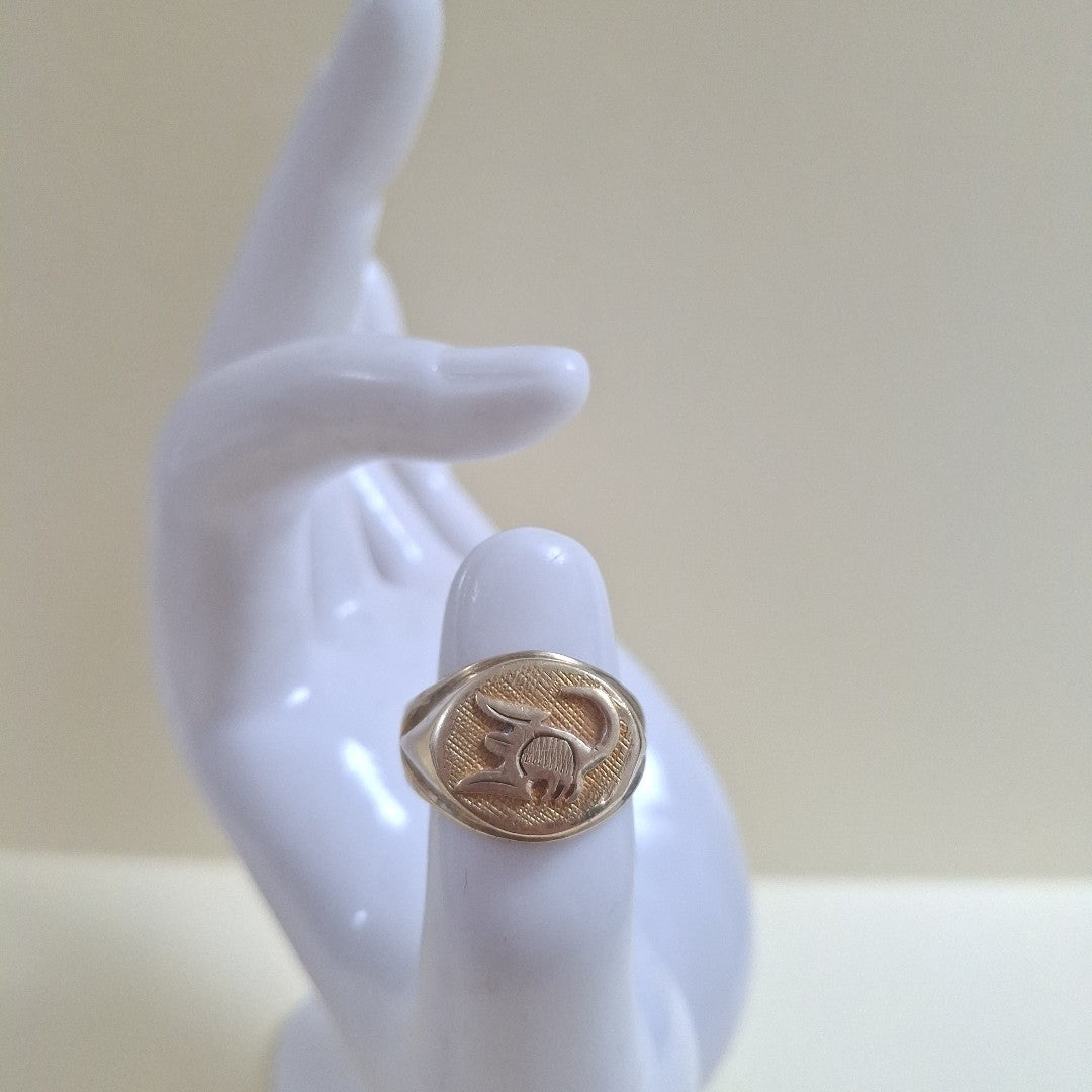 ANILLO ORO 10 K 5 GRMS (SEMINUEVO)
