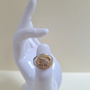 ANILLO ORO 10 K 5 GRMS (SEMINUEVO)