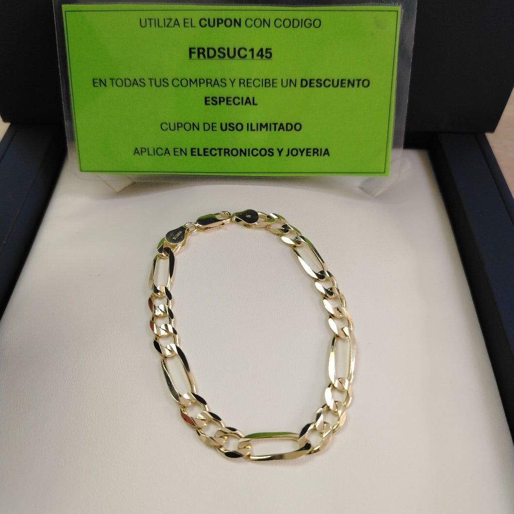 PULSERA 3X1 14K 21 CM 13.8 GR (NUEVO)