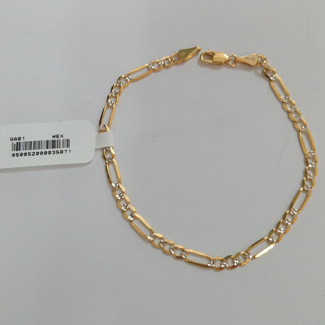 PULSERA 3X1 14K 21 CM 4.6 GR (NUEVO)