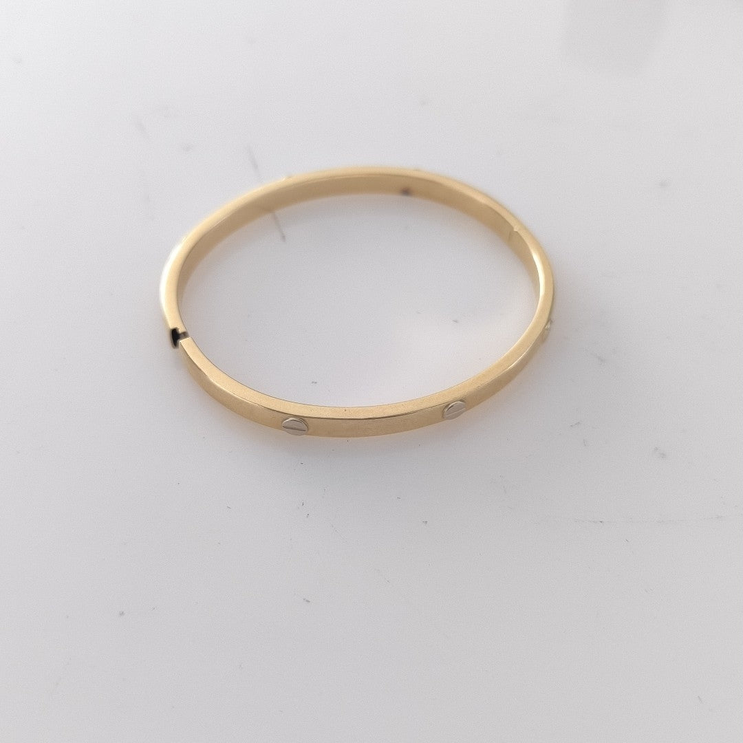 PULSERA RIGIDA ORO 14 K 10,60 GRMS (SEMINUEVO)