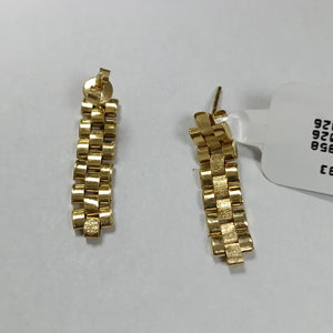 ARETES PAR ORO 14 K 2.5 GRMS (SEMINUEVO)
