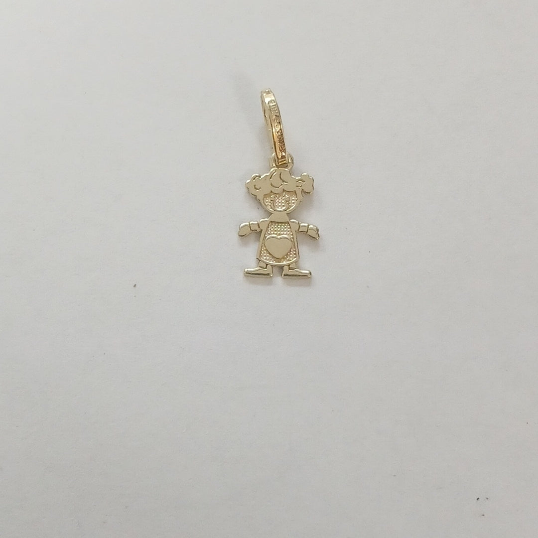 DIJE NIÑA 10K 0.3 GR (NUEVO)