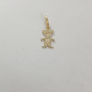 DIJE NIÑA 10K 0.3 GR (NUEVO)