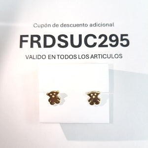 BROQUELES ORO 14K 1 (NUEVO)