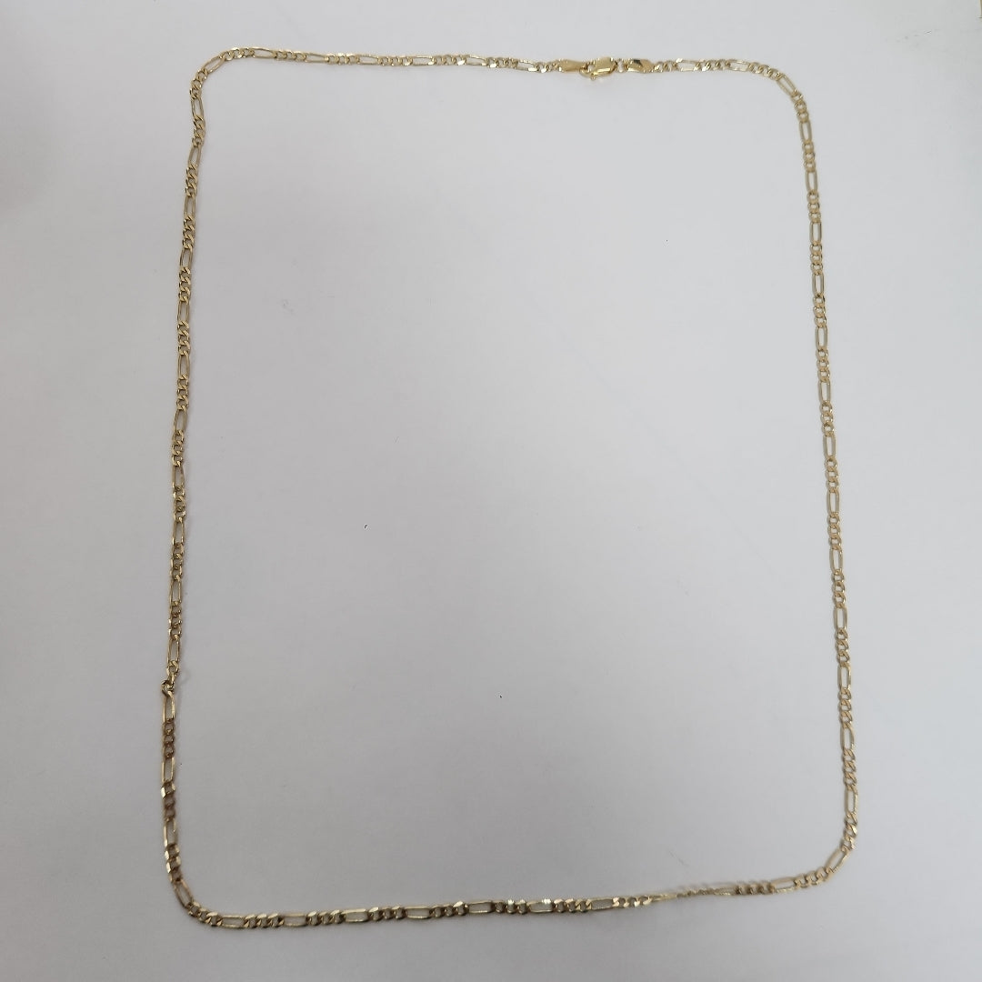 CADENA TEJIDO 3X1 14K 60 CM 5.7 GR (NUEVO)