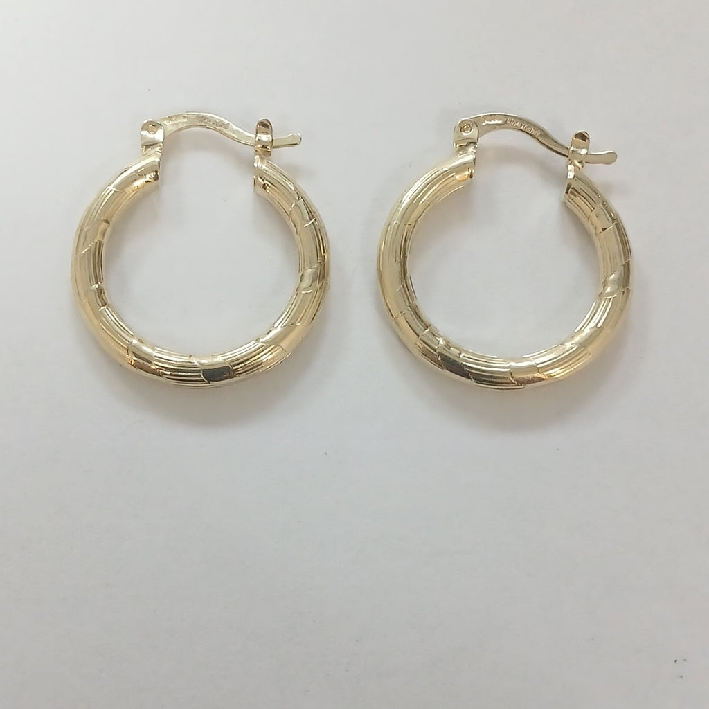 ARETES ARRACADAS 14K 2.6 GR (NUEVO)