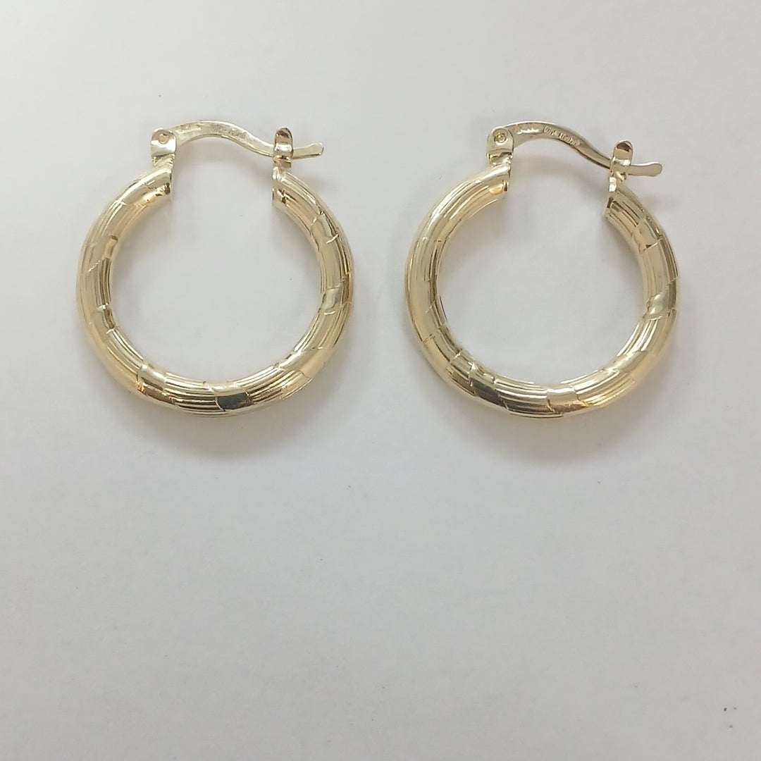 ARETES ARRACADAS 14K 2.6 GR (NUEVO)