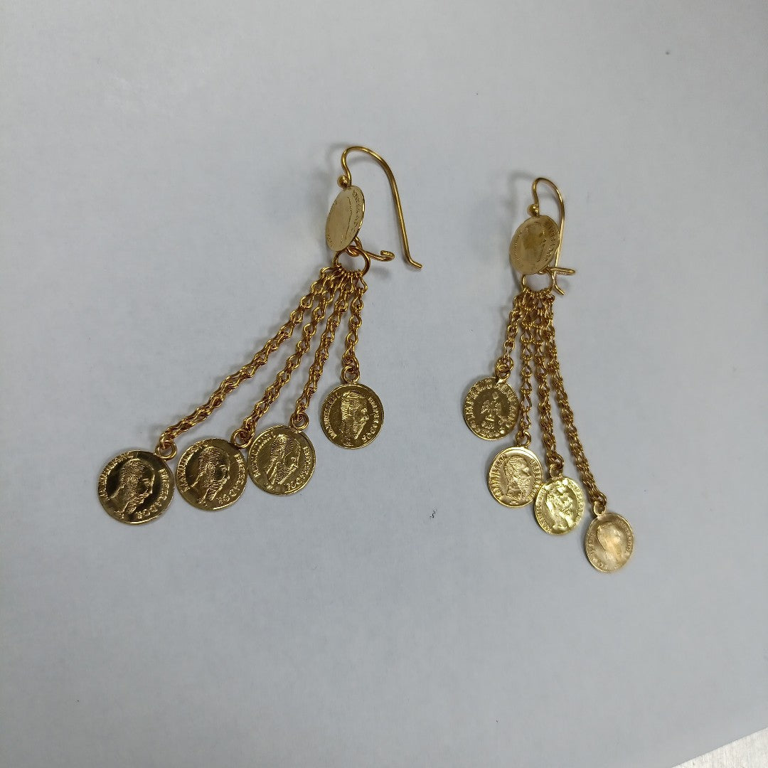 K1 7.5 GRMS 10 K IDENTIFICACIÓN ARETES PAR TEJIDO ESPECIAL MATERIALES (SEMINUEVO)