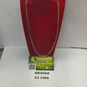 CADENA ORO, ORO COMBINADO 10 K 7.5 GRMS (SEMINUEVO)