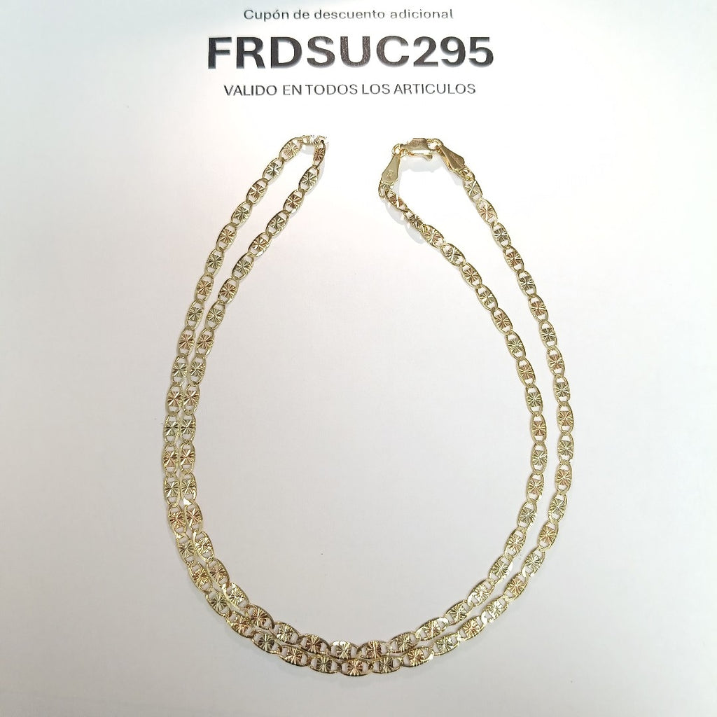 CADENA GUCHI 14K 60 CM 8 GR (NUEVO)