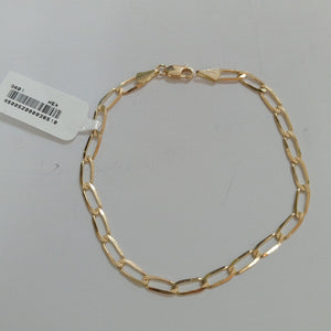 PULSERA ESLABON 14K 21 CM 4.1 GR (NUEVO)