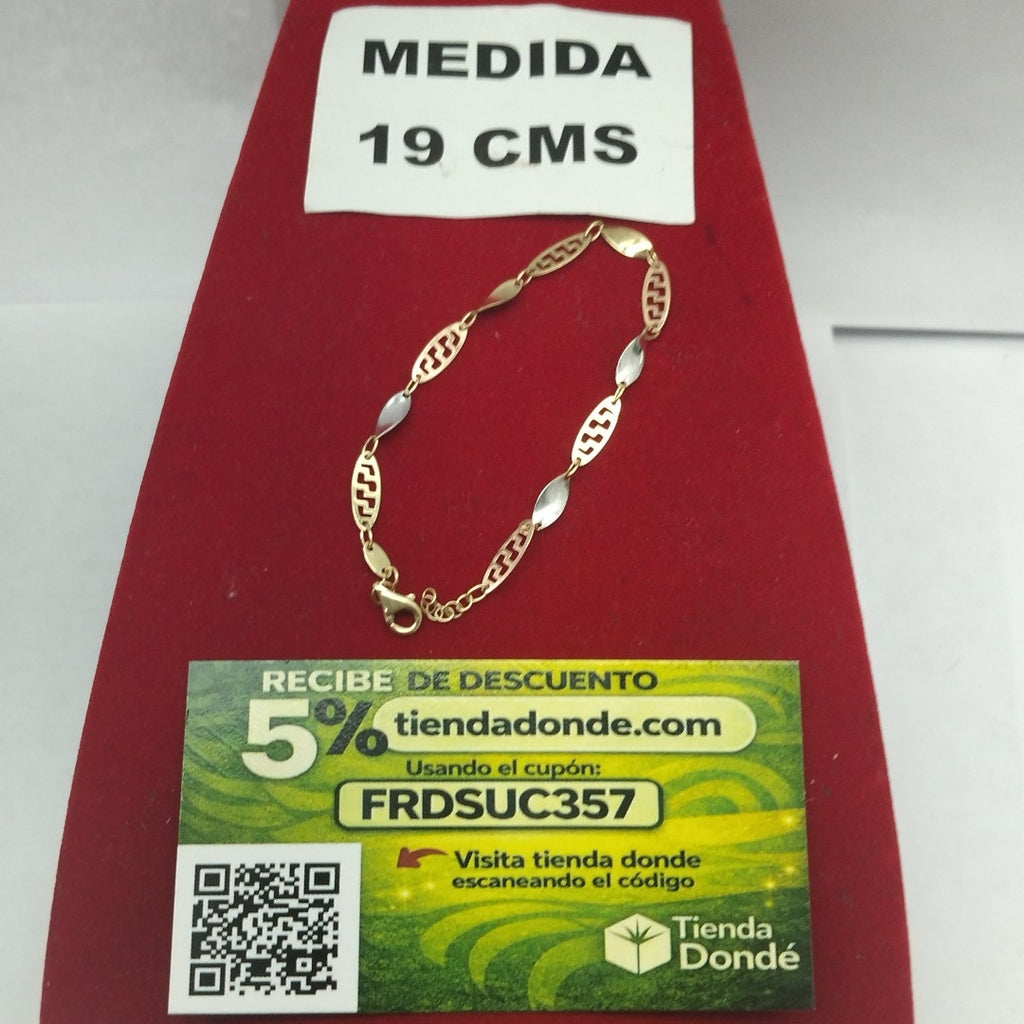 PULSERA ORO 14 K 2.2 GRMS (SEMINUEVO)