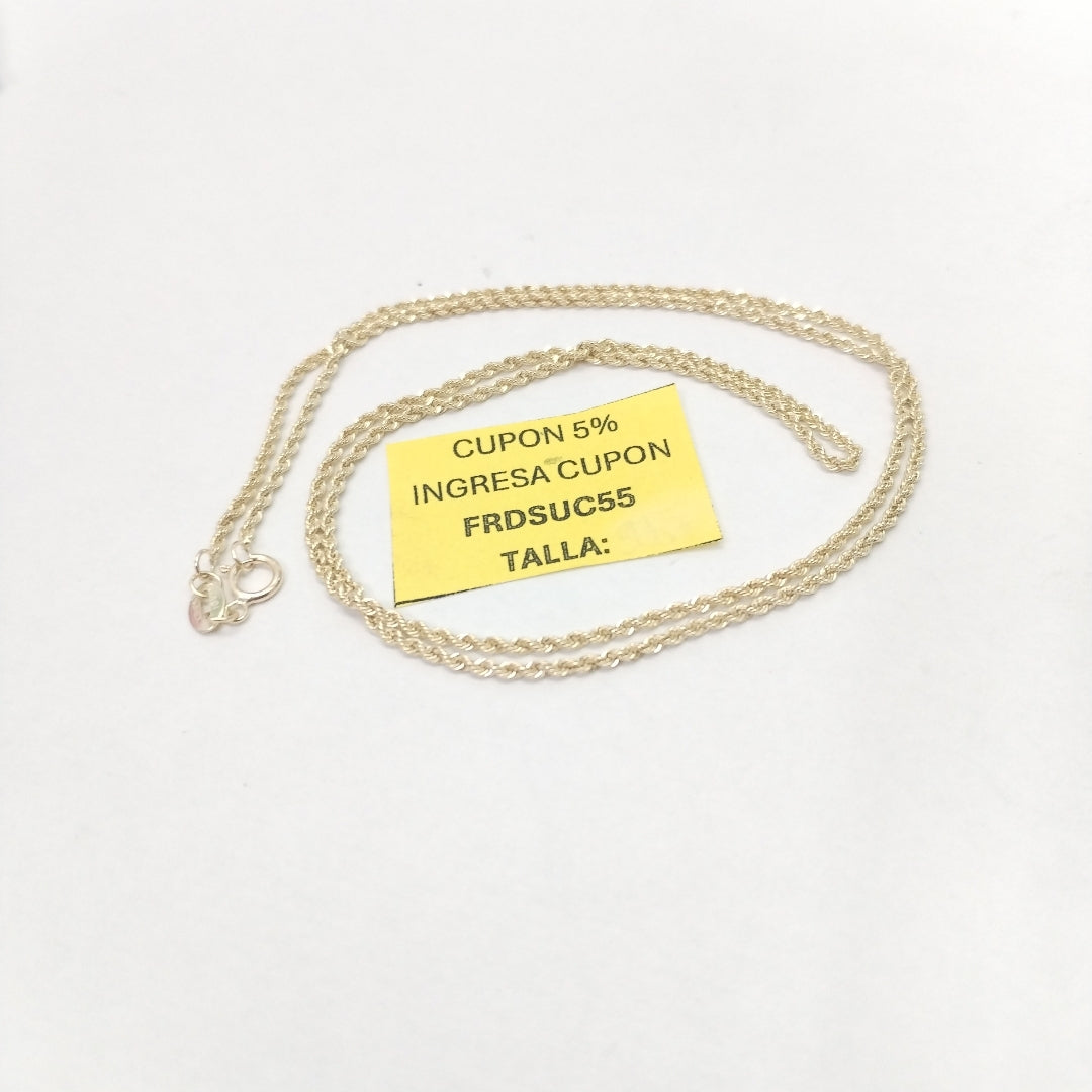 CADENA TORZAL 10K 55 CM 4.5 GR (NUEVO)